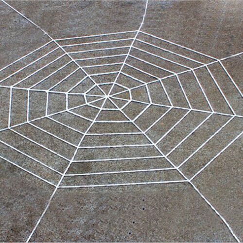 新品Halloween flannel spider web 1.5/3.6 m protecUtive trian