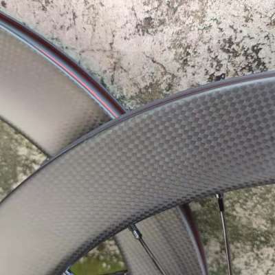 极速碳纤维公路轮组700c公路碳刀454碟刹圈K刹轮组451轮组20寸轮