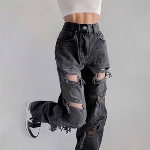极速Womecn& Loose Women Hig Fashion For Pants Y2K 39;s Jeans