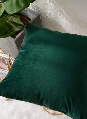 极速Decorative Pillows For Sofa EmEerald Green Home Decor Cu