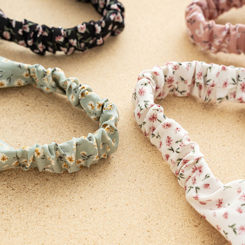极速Summer Printting Hair Scarf HairbandK Headband Elastic T