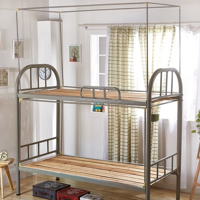 极速1米2蚊帐单人床1.2儿童家用双上下铺K5学生宿舍09m拉链帘带支