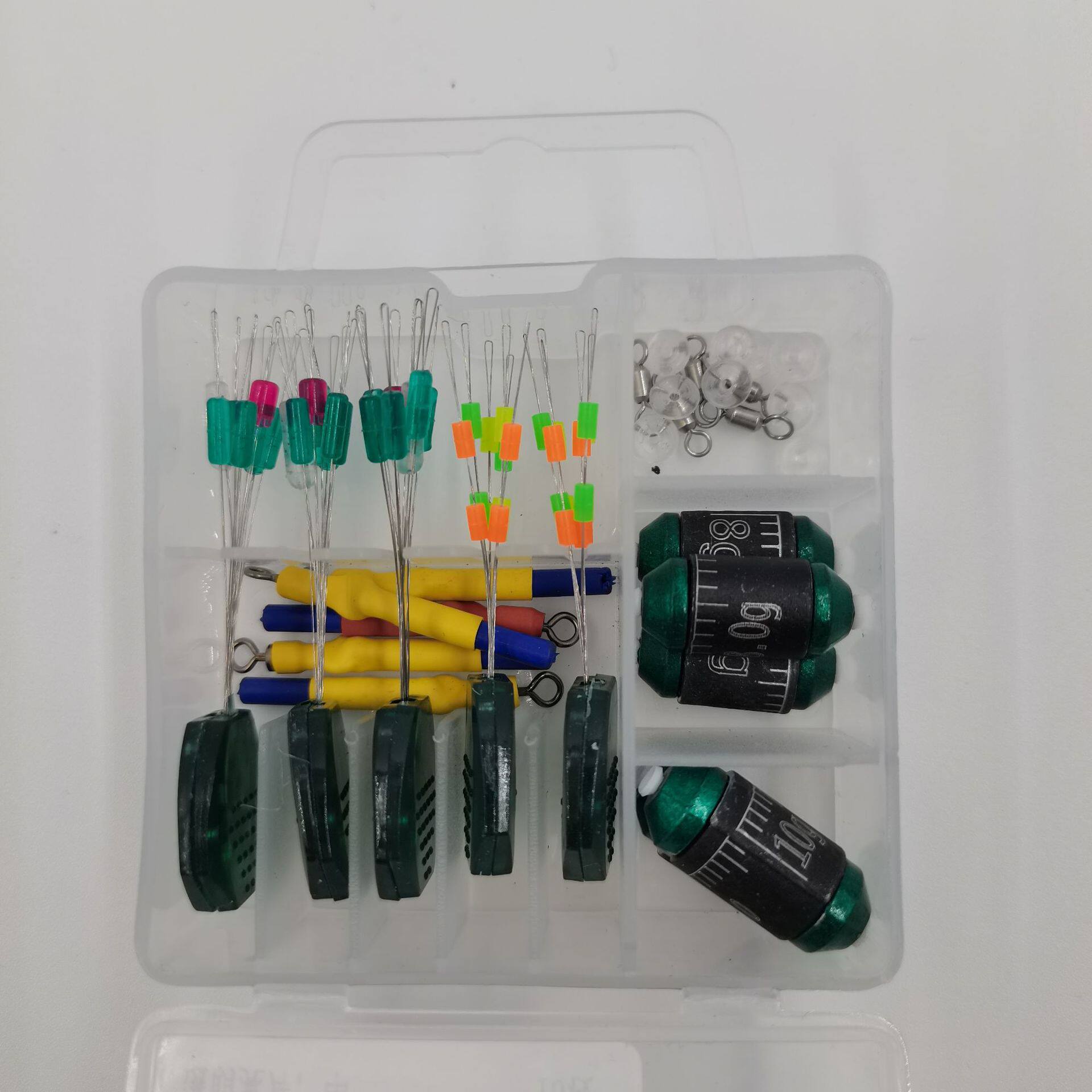 包邮路滑钓组滑漂配件套装全套路滑矶钓配件滑漂线组太空豆套装