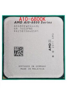 极速free shipping  A-Series AP X4 A10-6800K A10 6800K ZFM2 Q