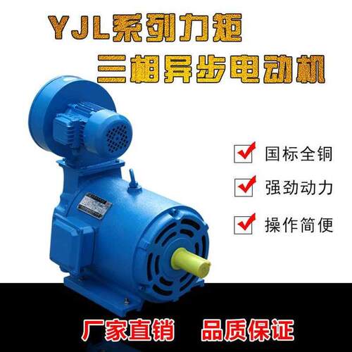 极速力矩电机380V 无极调速马达缠管机J绕线机4/6/8极YLJW