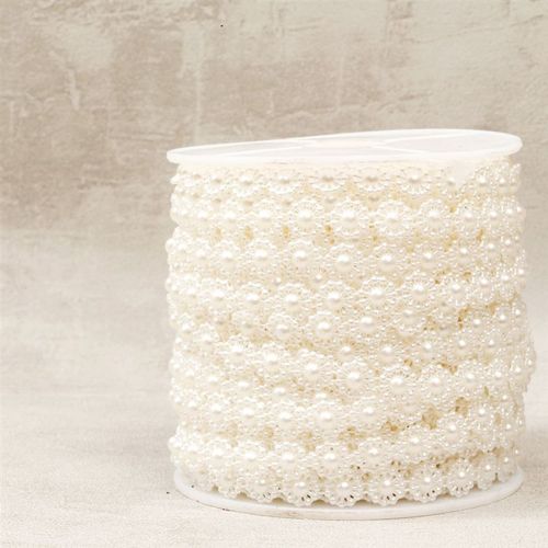 极速10mm向日葵连线q珠婚庆耶诞娃娃手工DIY仿珍珠珠炼饰品配件