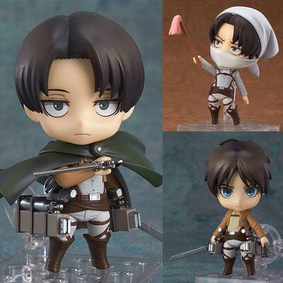 极速Attack on Titan Anrime Figures Levi Ackerman 390 417 Ere