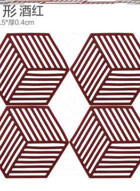 极速Placemats, heat insulation MATS, anti-ironRing MATS, bow