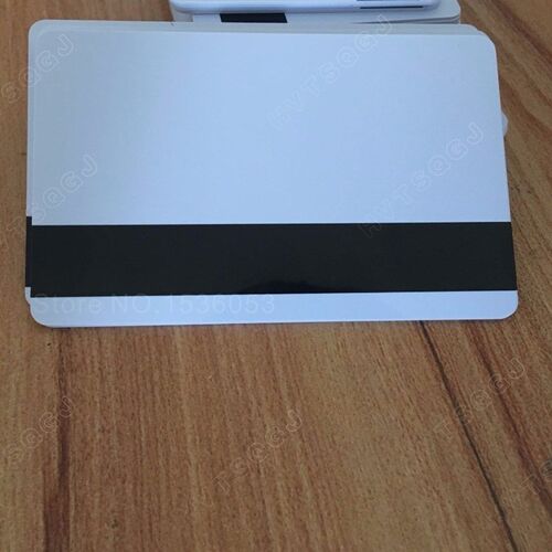 极速10pcs Blank Whitpe PVC Hico 1-3 magnetic stripe card Pla