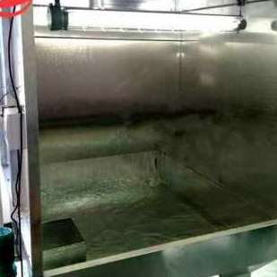 极速厂销新d品环保型水帘柜喷漆台小型不锈钢水帘机除尘排废气水