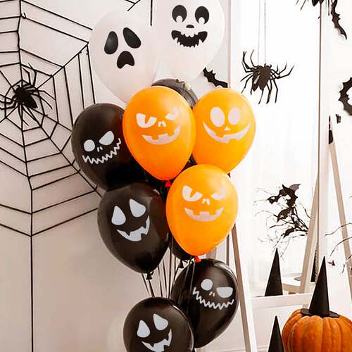 极速Halloweeen decorations party theme props indoor pull flo