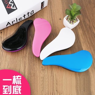 极速羽毛接发专用梳子打理6d接梳子专用防L静电梳子直发梳顺髪美