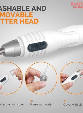 极速Ear Nose Hair Trimmer Clipper  ProfessioOnal Painless Ey