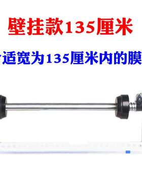 极速松紧平台黑色打包拉伸膜包装机台式可调N缠绕膜支架广告夹紧