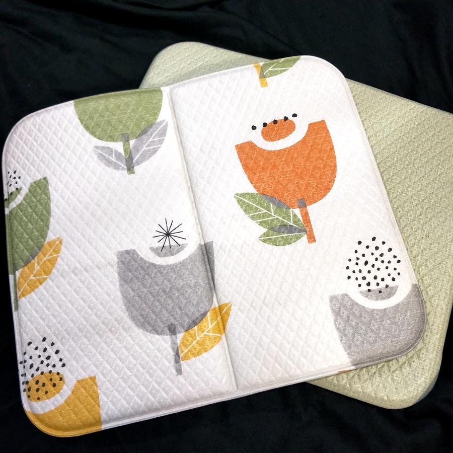 韩国进口卡通可折叠加厚坐垫椅垫洗澡垫防水保暖户外旅行可携式包