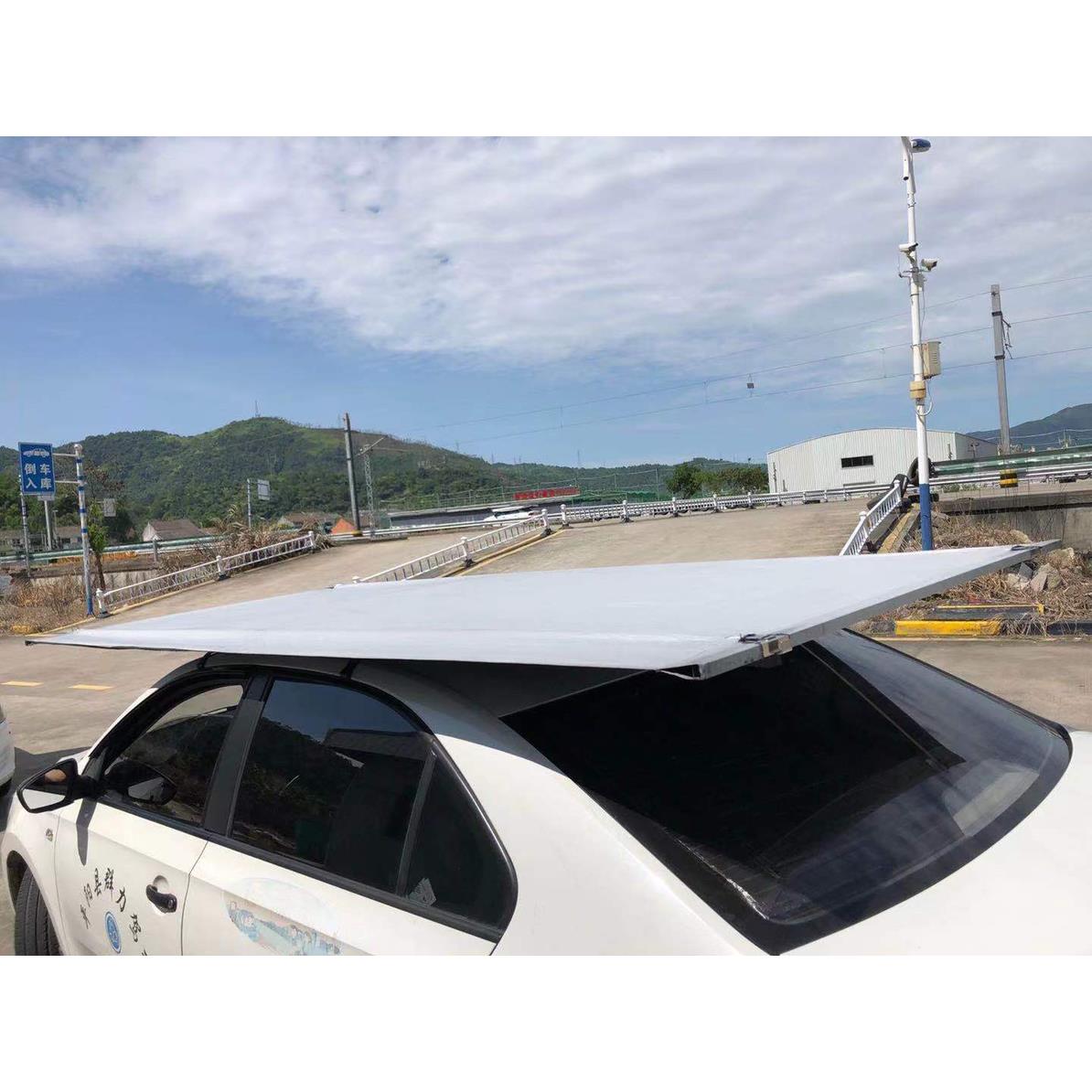 汽车遮雨伞遮阳棚教练车吸顶灯防晒遮阳篷布式遮阳伞驾校专用太阳