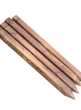 户外庭院实木园艺立柱防腐木栅栏方桩爬藤篱笆花架子围栏支撑木桩