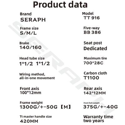 六翼碳纤维Tt框架铁三框架碳框架定时自行车铁人三项框架碟式制动