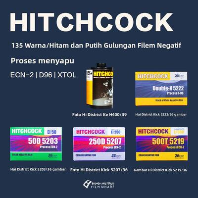 HITCHCOCK 5203 5207 5222电影135彩色胶卷 黑白负片 有效期2025