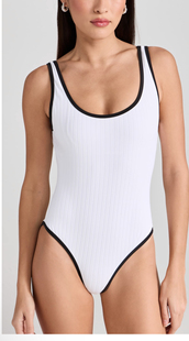 Solid&Striped外贸原单女士连体泳衣性感露背比基尼温泉度假泳装