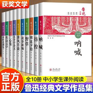 鲁迅全集原著正版10册六七年级阅读书必课外阅读书籍作品集杂文集系统阅读理解鲁迅思想脉络 大量的注释还原时代现场