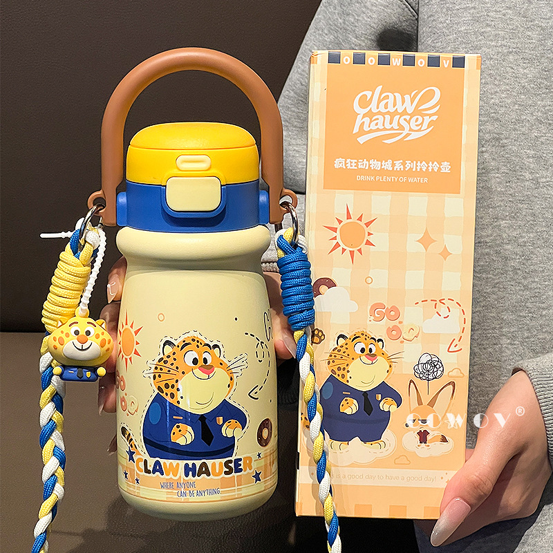 疯狂动物城豹警官保温杯新款