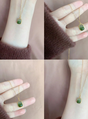 奥系AX新中式项链女款2025新款爆款招财貔貅吊坠情人节礼物送女友