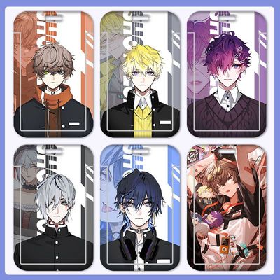 Alban彩虹社Noctyx周边Uki学生卡套饭卡校牌校园卡套公交Yugo卡套