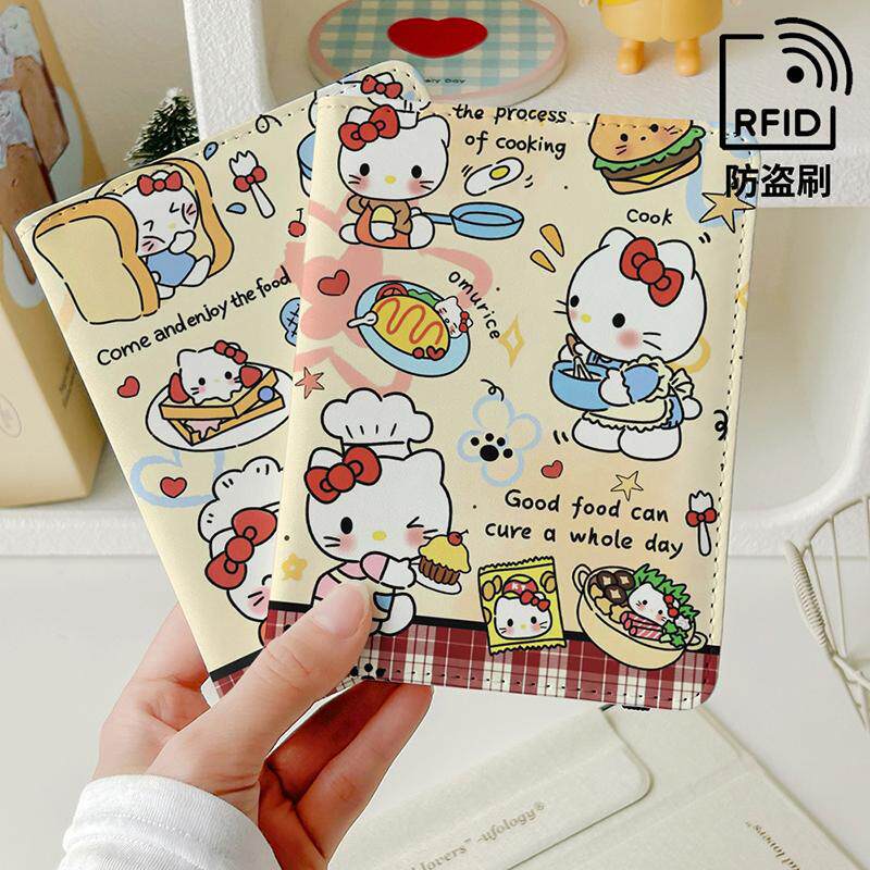 HelloKitty发财护照夹证件包保