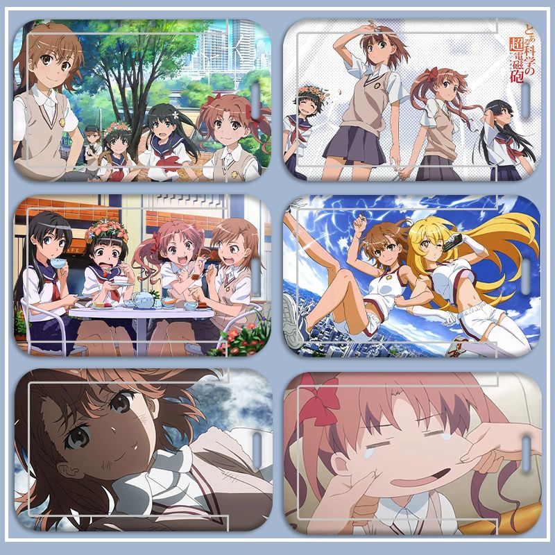 定制校牌公交车卡套御坂美琴白井黑子食蜂操祈搞怪可爱校园卡便携