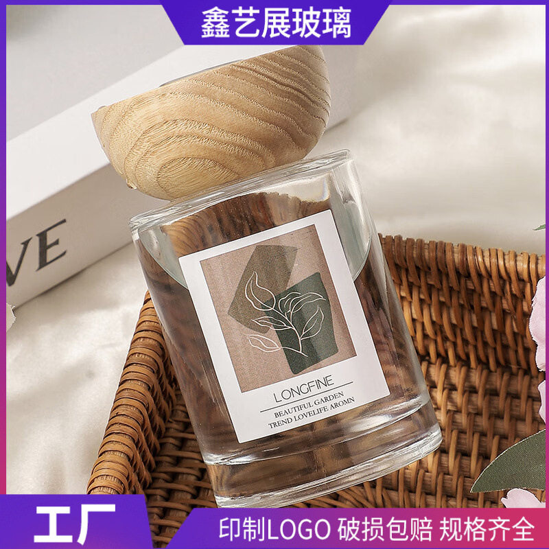 新款 无火香薰空瓶挥发棒花露水分装瓶家用卫生间厕所玻璃香薰瓶