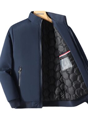 ebay冬季棉衣男式中青年休闲防水防风棉服外套亚马逊wish外贸