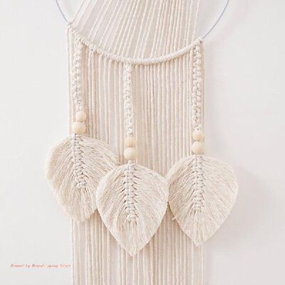 极速rame Boho Taperstry Wall Hanging Handwoven Home