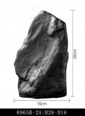 新品厂促现代简约轻奢家居样板z房客厅陶瓷金山摆件软装饰品仿金