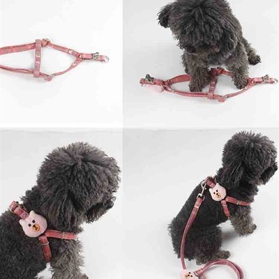 极速Cute Dog Harness Adjtustable Nylon Pet Puppy Chihuahua H