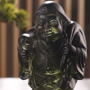 极速大黑天财神像东密护法神玛哈嘎拉琉璃M摆件大日如来摩诃迦罗