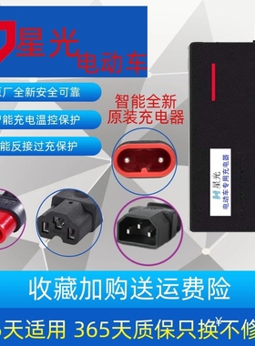极速星光电动车充电器铅酸48V12AH48V20AH60V20AH72V20ZAH全新原