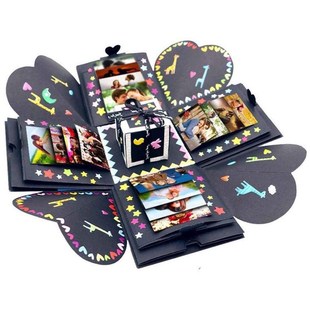 极速Explosion Box Valqentines Day Romantic DIY Handmade Pac