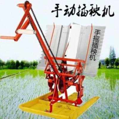 极速厂销栽秧手摇k小型水h稻插秧机耕田新式自动水田稻田手推T农X