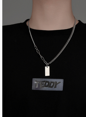 极速饰悟银饰定制刻字项链纯x银一对情侣项链男女小众情人节新年