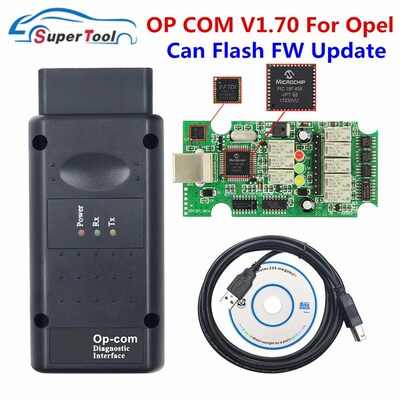 极速OP COM 2018 170823C For Opel CCAN BUS Car OPCOM 1.70 Fla