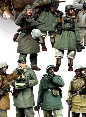 极速1/35 scale die-cast resin doBll WWII model assembly kit