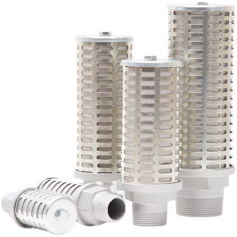 极速2寸 DN50牙径消声器 XYS-20真J空泵吸附式干燥机消音器各型号