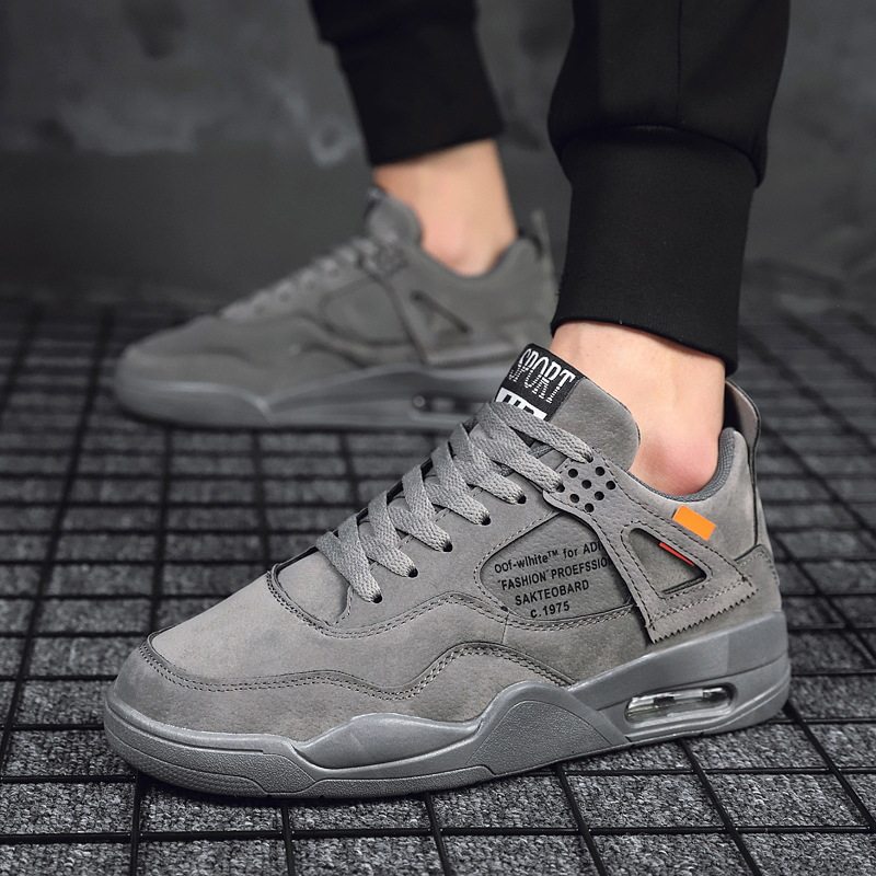 新品Mens  Shoes 2021 New FashionD Solid Color Mens Vulcani