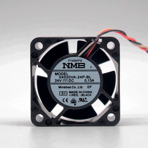 新品原装NMB 4hCM 04020VA-24P-BL 24V 0.13A 三线 安川驱动器专