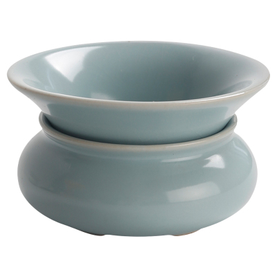 极速陶瓷一体式茶滤汝窑茶漏斗创A意公道杯配件泡茶叶过滤网茶隔