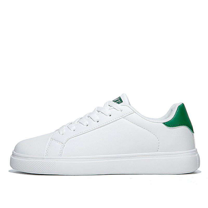 新品绿尾小白鞋男款2026新款爆休闲板鞋男女平底T鞋子潮牌百搭运