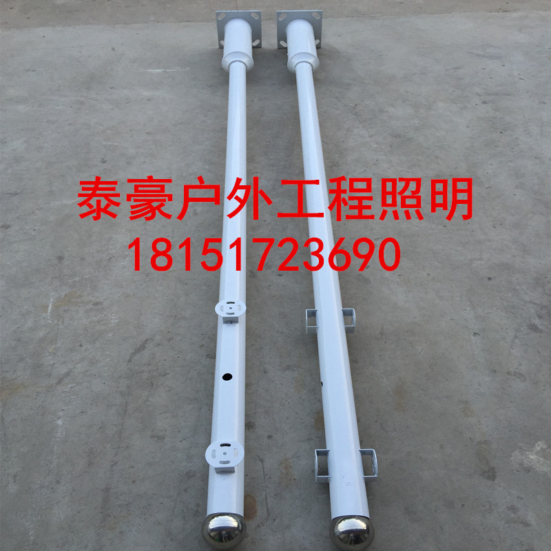 极速热销3米音柱l杆音箱杆小区广场广播杆装喇叭监控杆挂音箱立杆