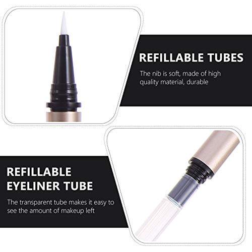 新品Lurrose 5Pcs 1ML Empty Eyeliner PHen Tube Refillable Liq