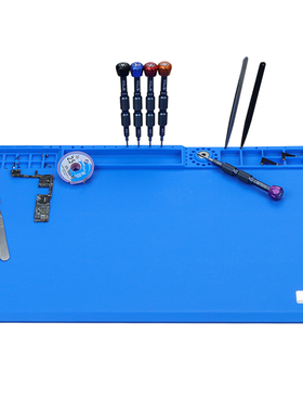 极速Large Size 45m*30cm Heat Insulation Silicone Mat Work De